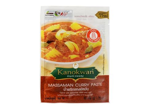 East And West Asian Stores Kanokwan Massaman Curry Paste G