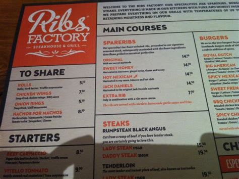 Ribs Factory English Menu Flash Sales Fast Lisa Unibo It