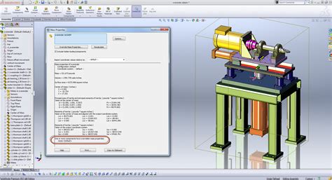 Solidworks 2013 Mass Properties