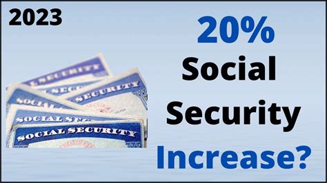 Social Security Cola 2023 Can It Reach 20 With Stimulus YouTube