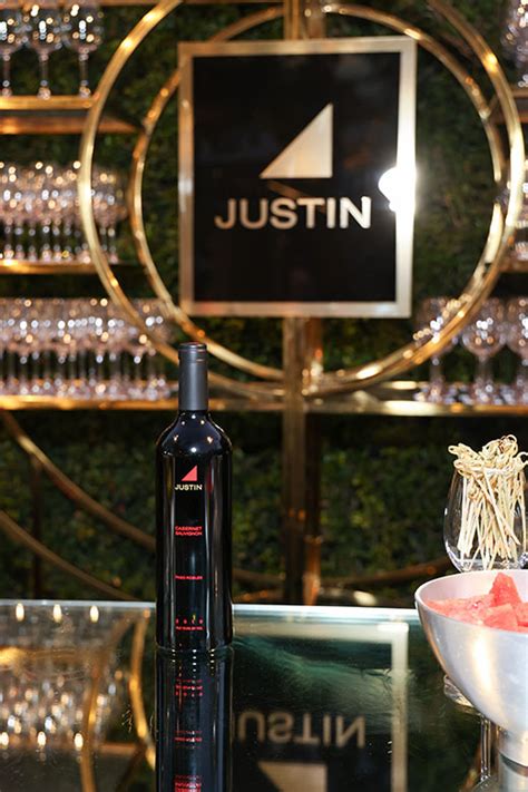 Justin Wine Display At The Event Television Academy