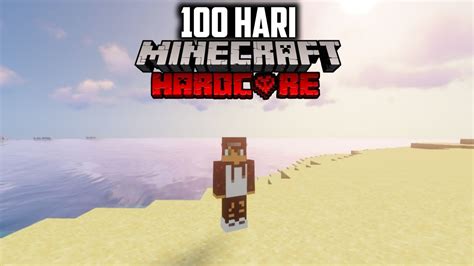 Hari Di Minecraft Hardcore Beach Only Youtube