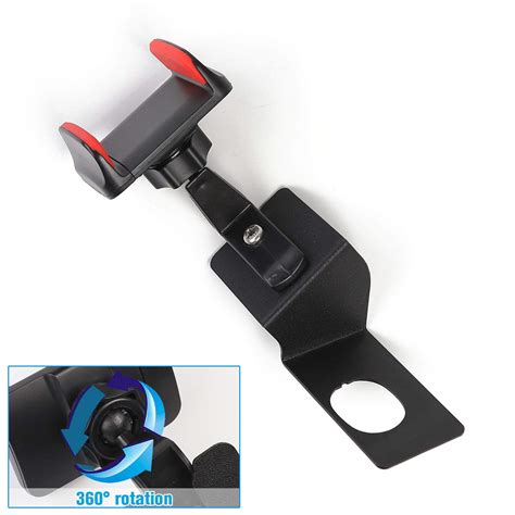 Phone Radio Holder Walkie Talkie Mount Bracket For Jeep Wrangler Jl Jt