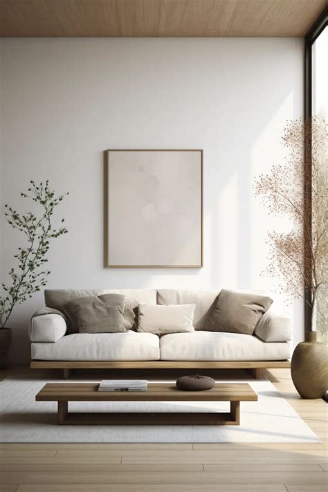 Lounge Luxuriously Modern Organic Couches Quiet Minimal