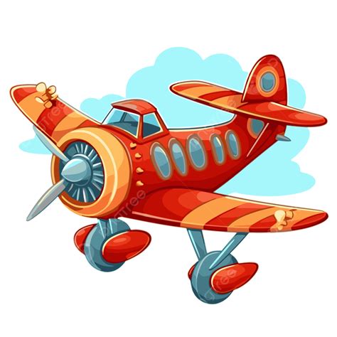 Flug Clipart Cartoon Flugzeug Cartoon In Der Luft Vektor Flug Clip