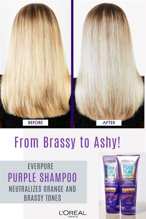 Purple Shampoo On Natural Blonde Hair