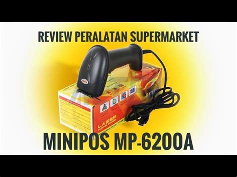 Review Unboxing Barcode Scanner Minipos Mp A L D Automatic