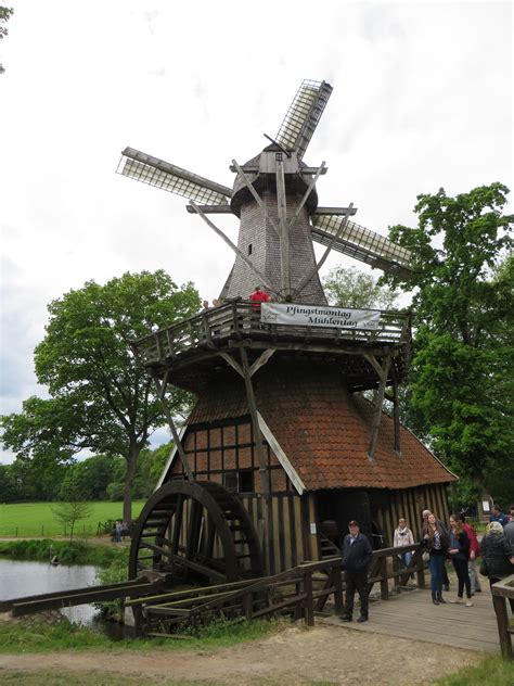 Only Two Of These Combined Windmill And Water Mill Are In West Germany