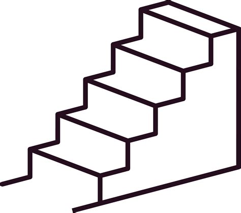 Stairs Vector Icon Vector Art At Vecteezy