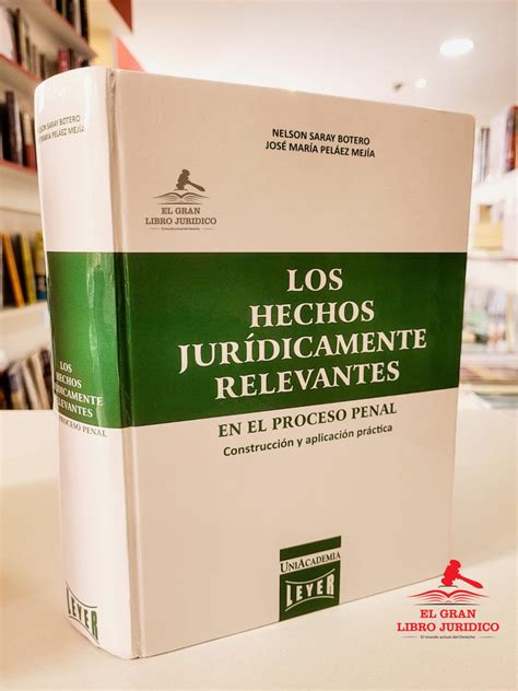 LOS HECHOS JURIDICAMENTE RELEVANTES LIBRERÍA EL GRAN LIBRO JURÍDICO