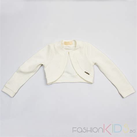 Детско болеро с дълъг ръкав за момиче | Fashionkids.bg