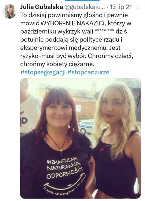 Panna Lex Polly on Twitter Pytacie kim jest Julia Gubalska Wydmuszką