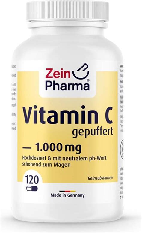 Vitamin C Kapseln Mg Gepuffert Se Priser Nu