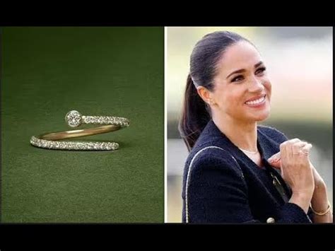 El Anillo Me Ique De Diamantes De Meghan De Tiene Un Mensaje