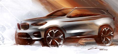 Calvin Luk The New Bmw X3 Exterior Sketch 0617