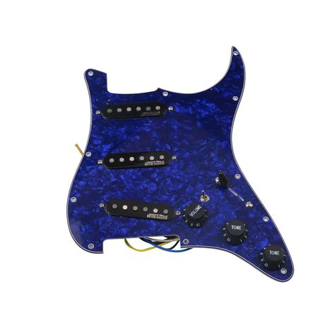 KR 6 18 7 Way Type Fully Loaded Prewired Pickguard Wilkinson SSS