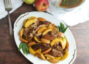 Braised Pork Roast With Apples Peel With Zeal