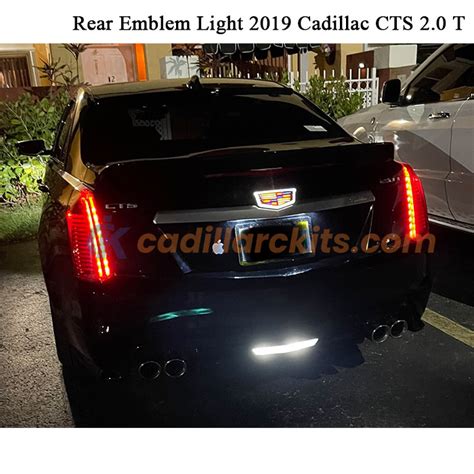 Dynamic Cadillac CTS Rear Emblem Light 2015-2019