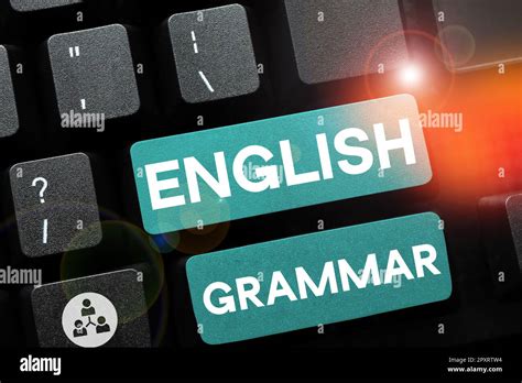 La Gramática En Inglés Word Escrito En Los Cursos Cubren Todos Los Niveles De Hablar Y Escribir