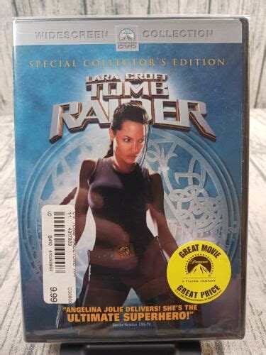 Lara Croft Tomb Raider Dvd 2001 Collectors Edition Widescreen