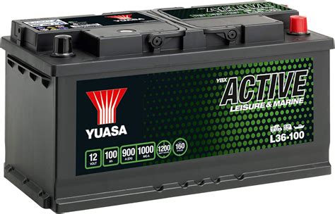 Yuasa L Freizeitbatterie Amazon De Auto Motorrad