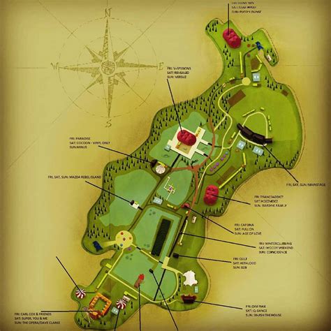 Tomorrowland Info Mapa De Tomorrowland 2015