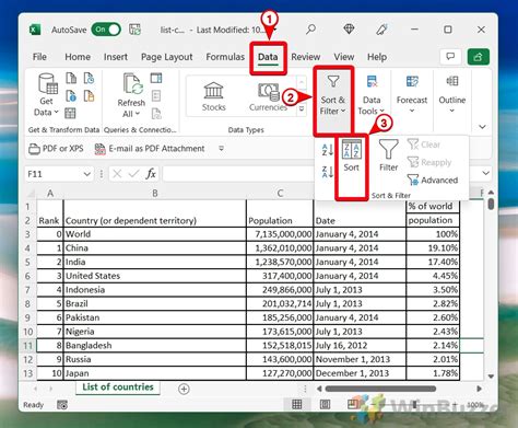 How To Alphabetize In Excel Columns Or Rows