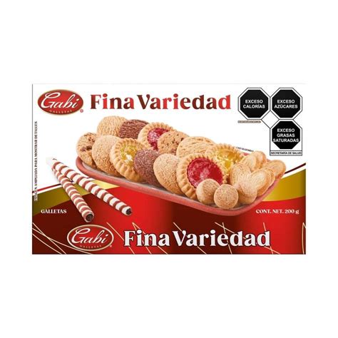 Galletas Gabi Fina Variedad 200 G Walmart