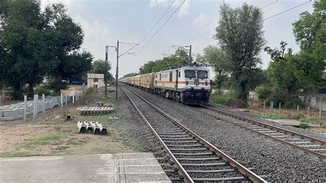 Ahmedabad Agra Cantt Special Fare SF Special With Kanpur WAP 7 YouTube