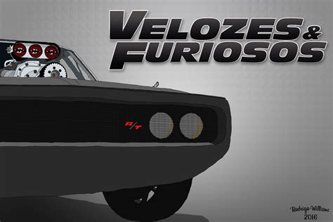 Desenho E Ilustração Carro Do Toretto Do Velozes E Furiosos Dogde