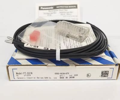 1PC New Panasonic FT 31W Fiber Optic Sensor FT31W Free Shipping EBay