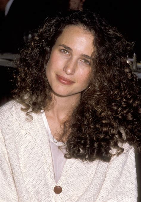 Andie MacDowell - A Curly Hair Icon