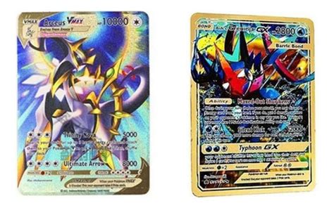 Carta Metal Pokemon MercadoLivre