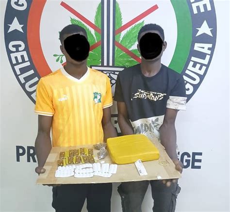 Côte dIvoire AIP Deux individus interpellés avec de la drogue à