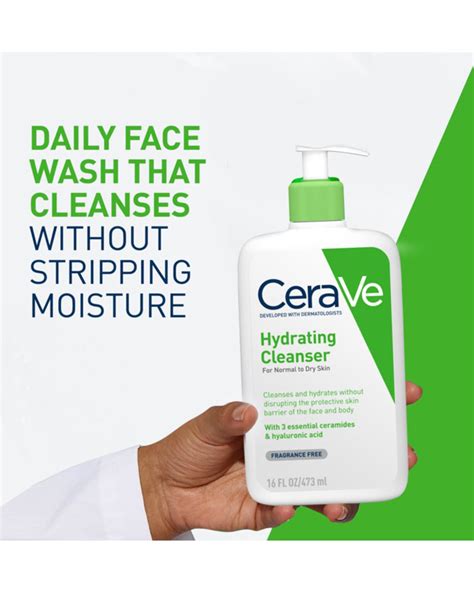 Hydrating Facial Cleanser For Normal To Dry Skin Cerave