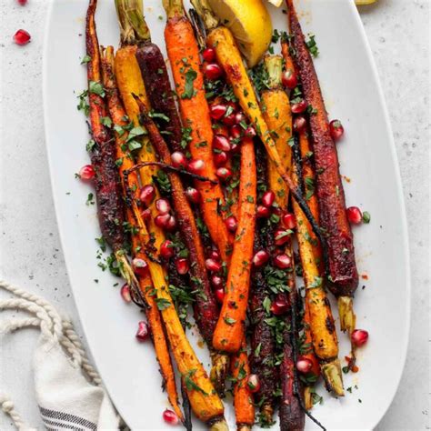 Harissa Honey Roasted Carrots Dishing Out Health