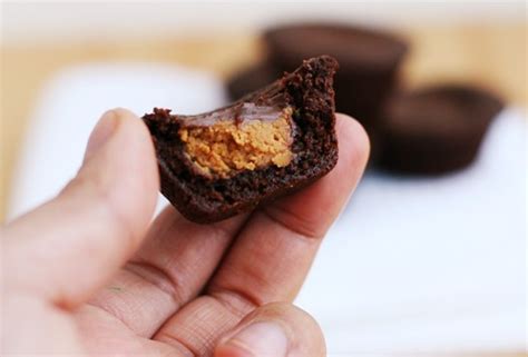 Peanut Butter Cup Brownie Bites Peanut Butter Cup Brownies Recipe