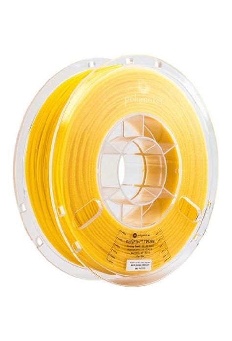 Polymaker Polyflex Tpu95 Yellow 285mm Filament Faigle3d