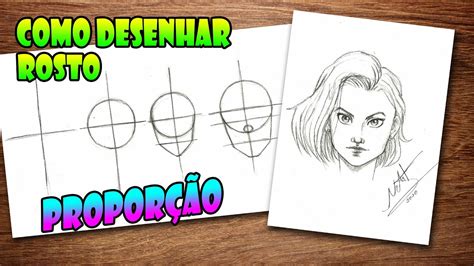 Como DESENHAR ROSTO de um jeito FÁCIL How to Draw Face YouTube