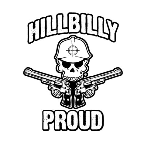 Hilbilly Proud Revolvers Decal