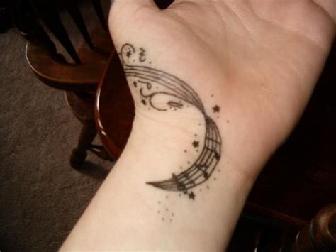 Awesome Music Notes Tattoos On Wrists Wrist Tattoo Pictures