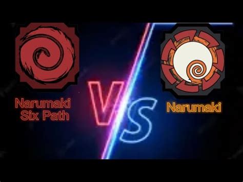 Narumaki Six Path Vs Narumaki Which Is Better Shindo Life Youtube