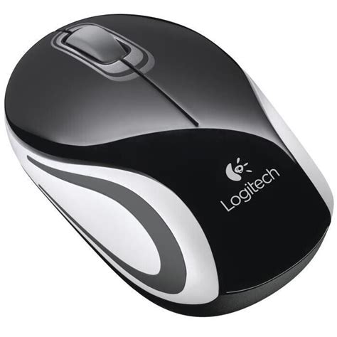 Logitech M Souris Mini Sans Fil Ghz Optique Noir