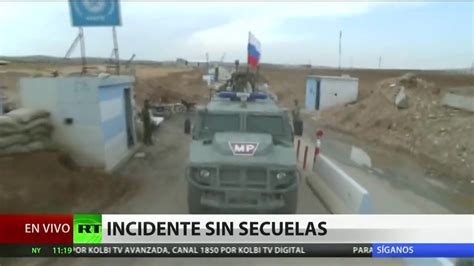 Rusia Denuncia Un Ataque Fallido Con Explosivos Contra Un Convoy Militar En Siria Rt