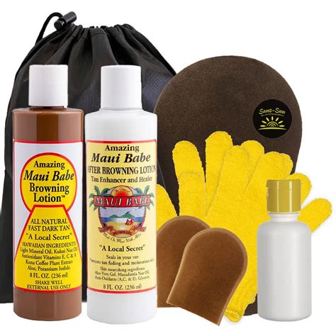 Maui Babe Browning After Browning Lotion Oz Deluxe Package Outdoor
