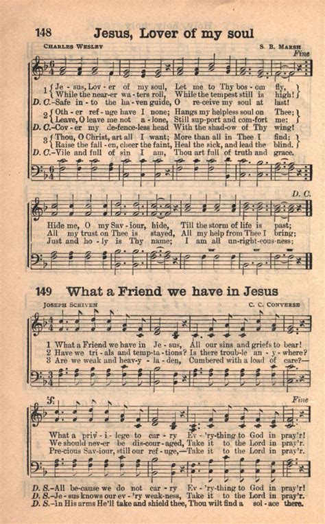 Bethany Hymns A Compilation Of Choice Songs And Hymns 149 What A Friend We Have In Jesus