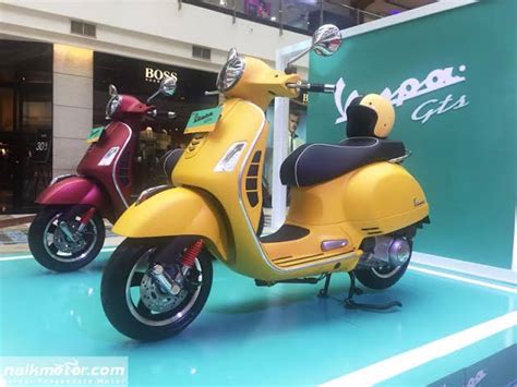 PT Piaggio Indonesia Perkenalkan Keluarga Vespa GTS 2023 Harga Rp78