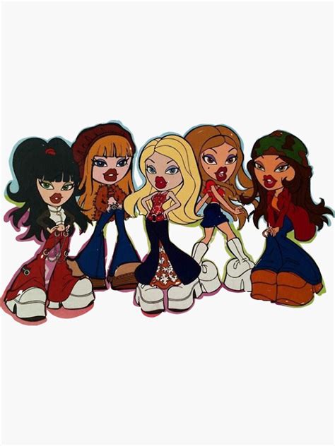 Bratz Sticker For Sale By Redbubblehannah Redbubble