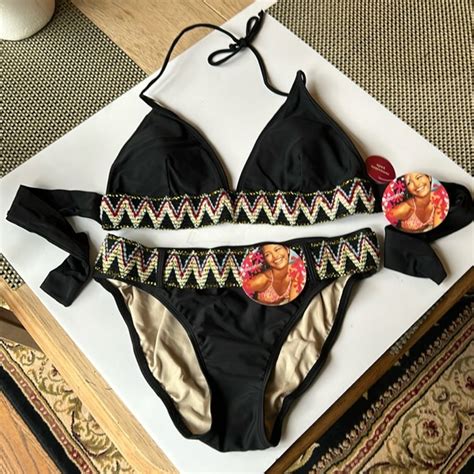 Xhilaration Swim Nwt Xhilaration Black Bikini Poshmark