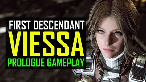 First Descendant Viessa POV Prologue Gameplay YouTube